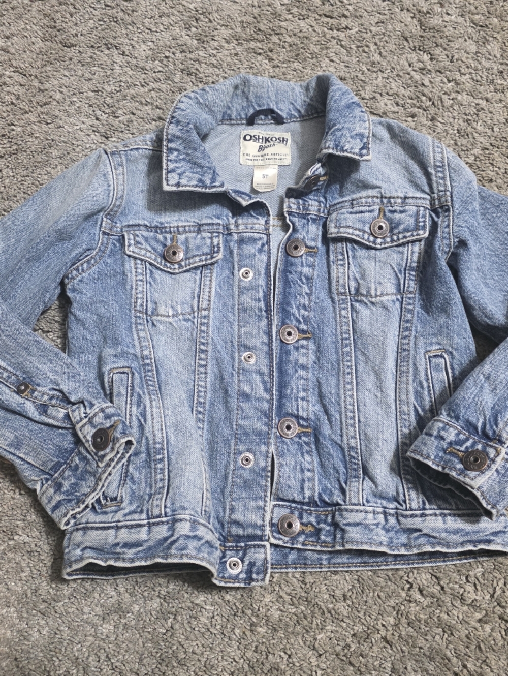 OshKosh B'gosh Light Blue Denim Jacket